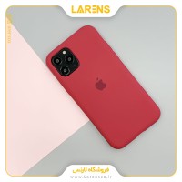 کاور سیلیکون ایفون 11 پرو کد 37 - رنگ Rose Red